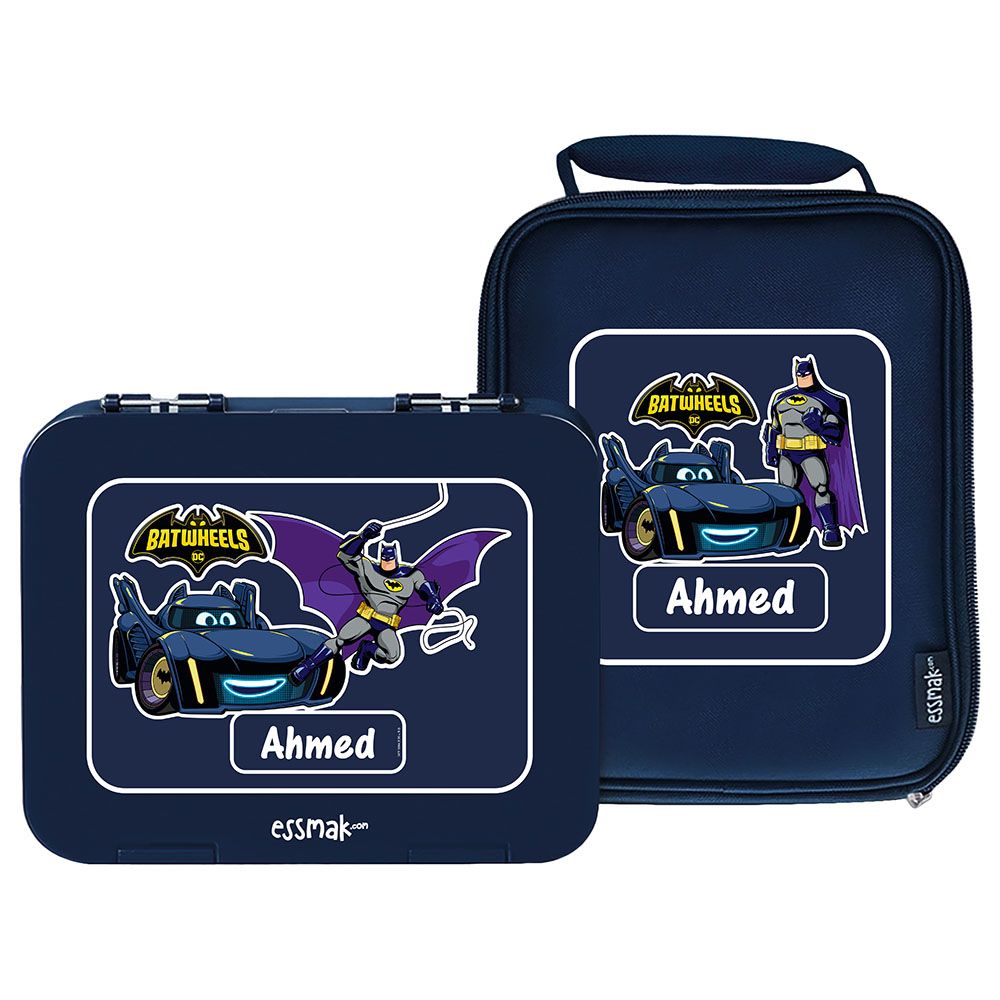 Essmak - Personalized Batwheels 3 Bento Pack - Blue