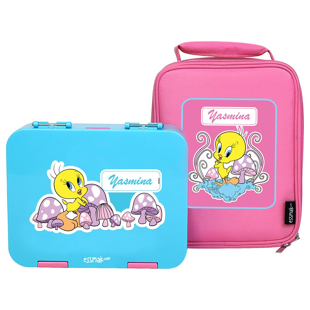 Essmak - Personalized Looney Tunes 2 Bento Pack - Pink