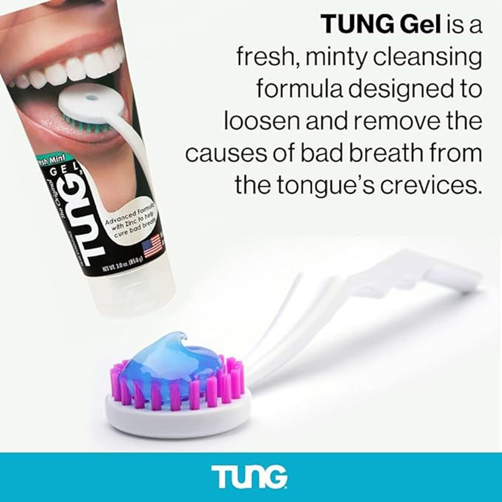 Tung - Original Fresh Mint Gel Advanced Formula With Zinc - 85g