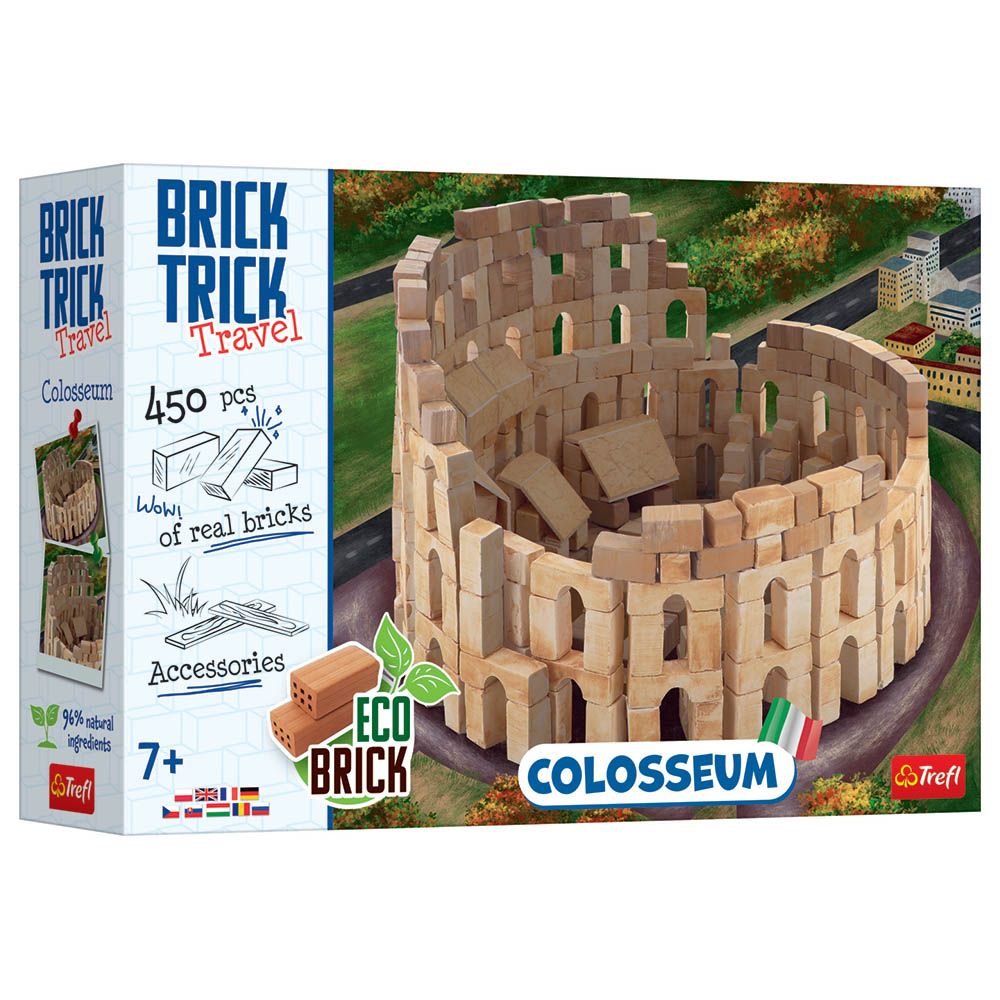 Bricks - Trick Travel Colosseum Italy Kit - 450pcs