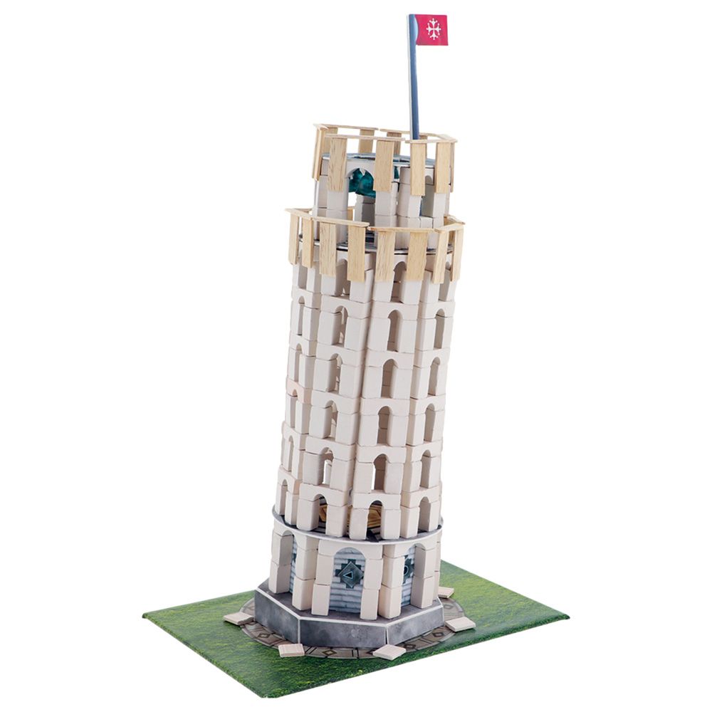 Bricks - Trick Travel Leaning Tower Of Pisa Italy Kit - 260pcs