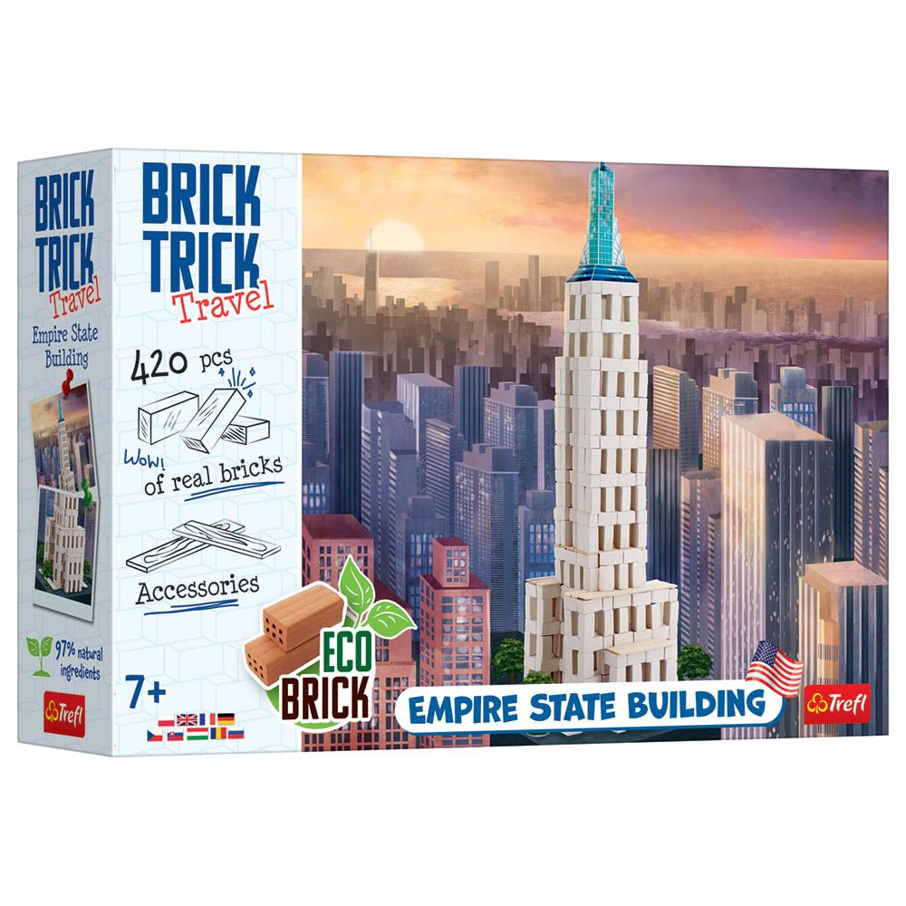 Bricks - Trick Travel Empire State Building USA Kit - 420pcs