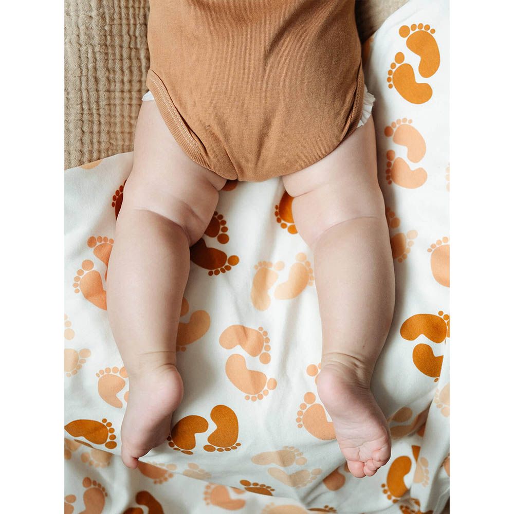 Mjolk - Short Sleeves Bodysuit - Camel