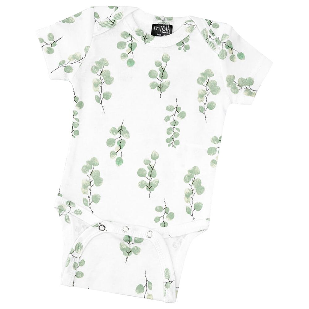 Mjolk - Short Sleeves Bodysuit - Eucalyptus