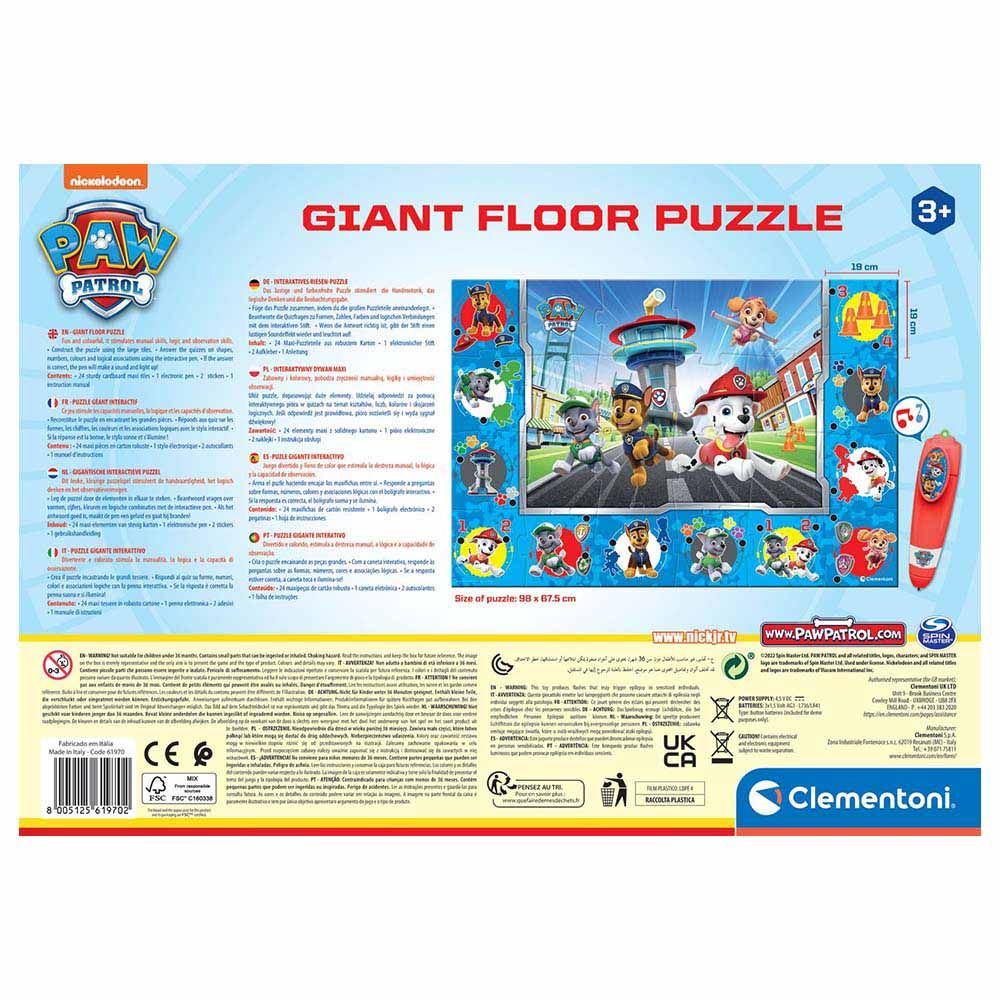 Clementoni - Maxi Paw Patrol Puzzle