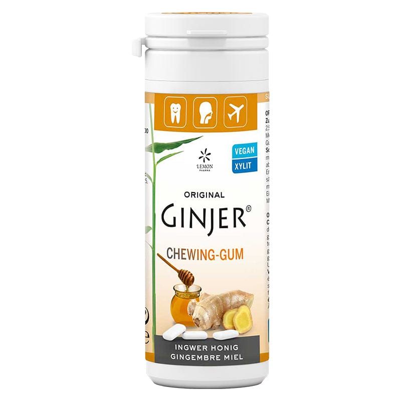 Ginjer - Original Chewing Gum - Honey Flavour - 30 gm