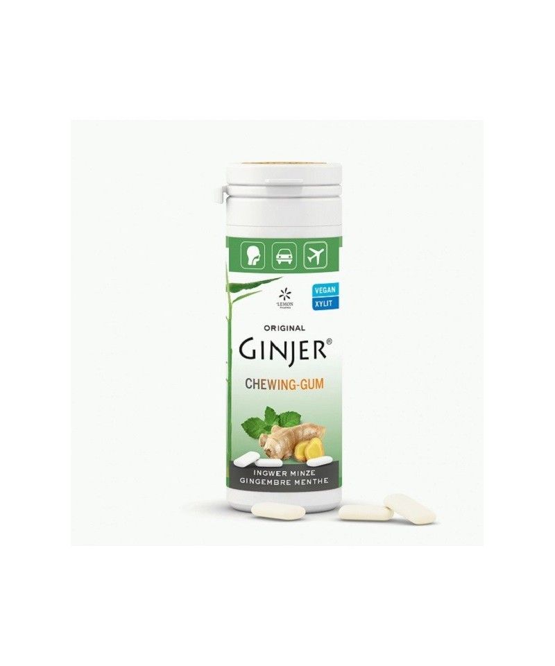 Ginjer - Original Chewing Gum - Mint Flavour - 30 gm