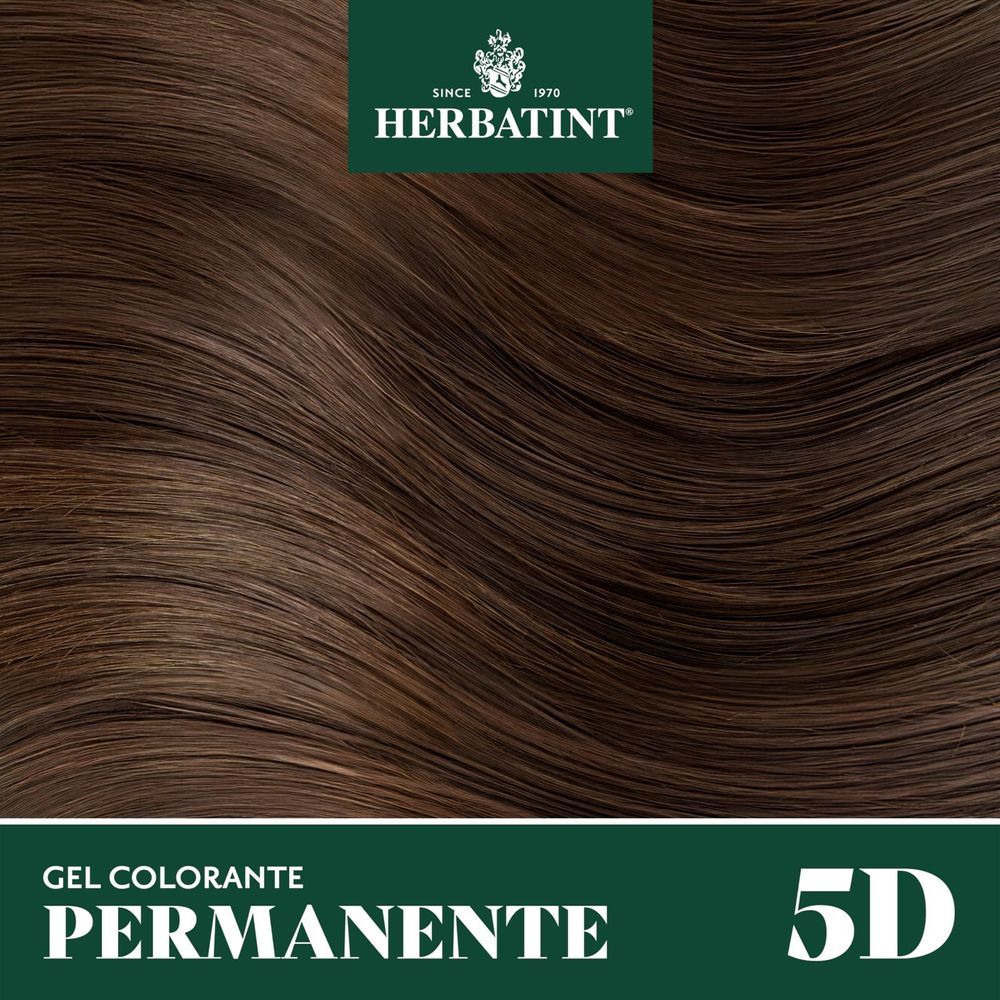 Herbatint - Permanent Hair Colour Gel - 5D Light Golden Chestnut - 135 ml