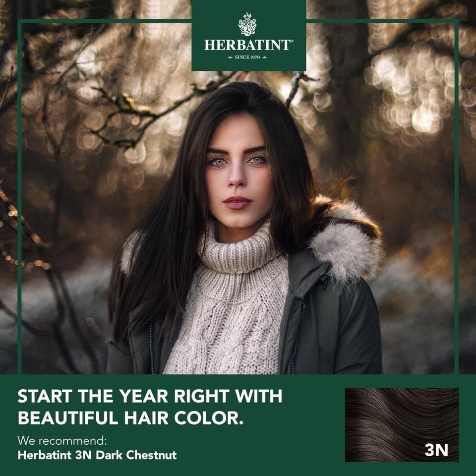 Herbatint - Permanent Hair Colour Gel - 3N Dark Chestnut - 150 ml