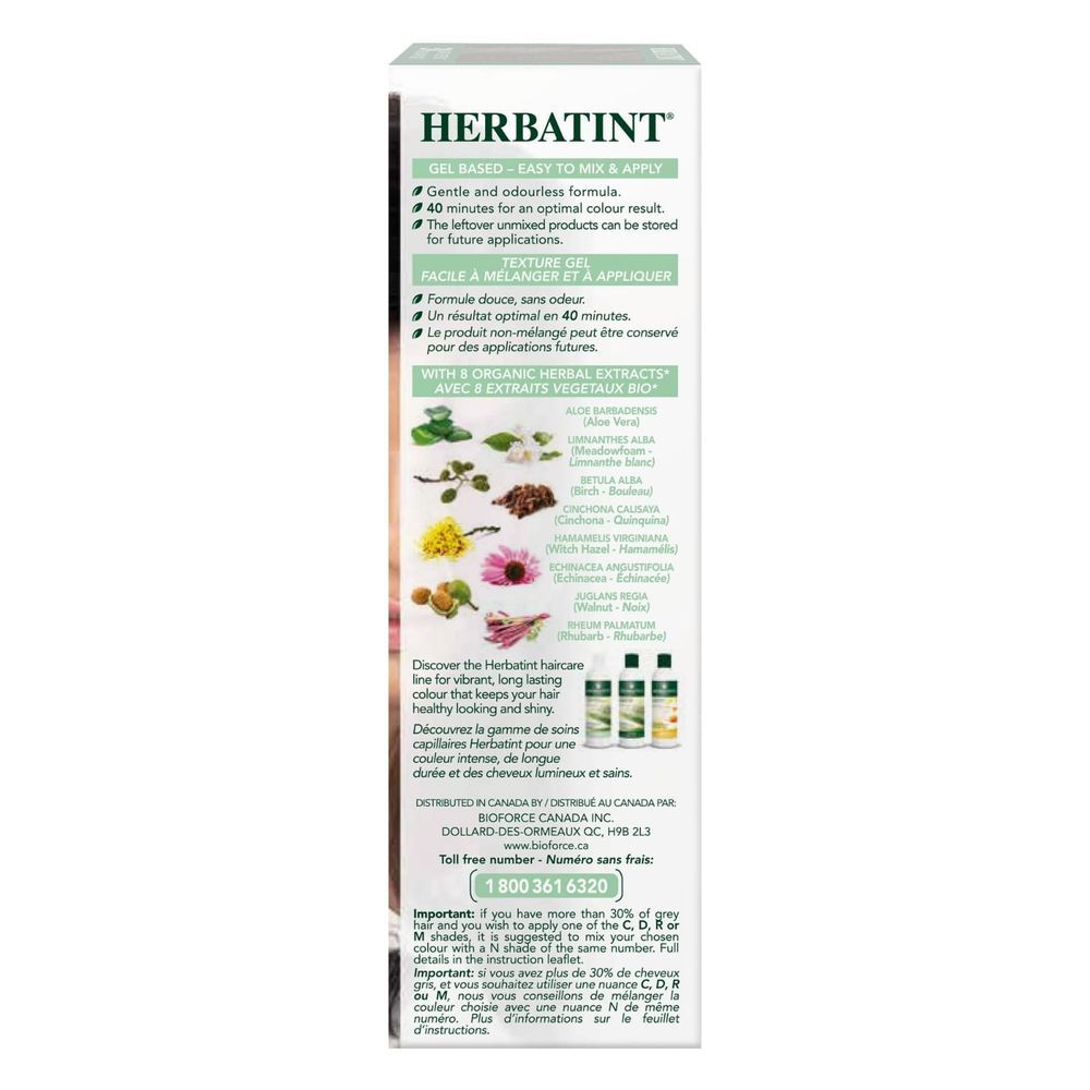 Herbatint - Permanent Hair Colour Gel - 4D Golden Chestnut - 150 ml