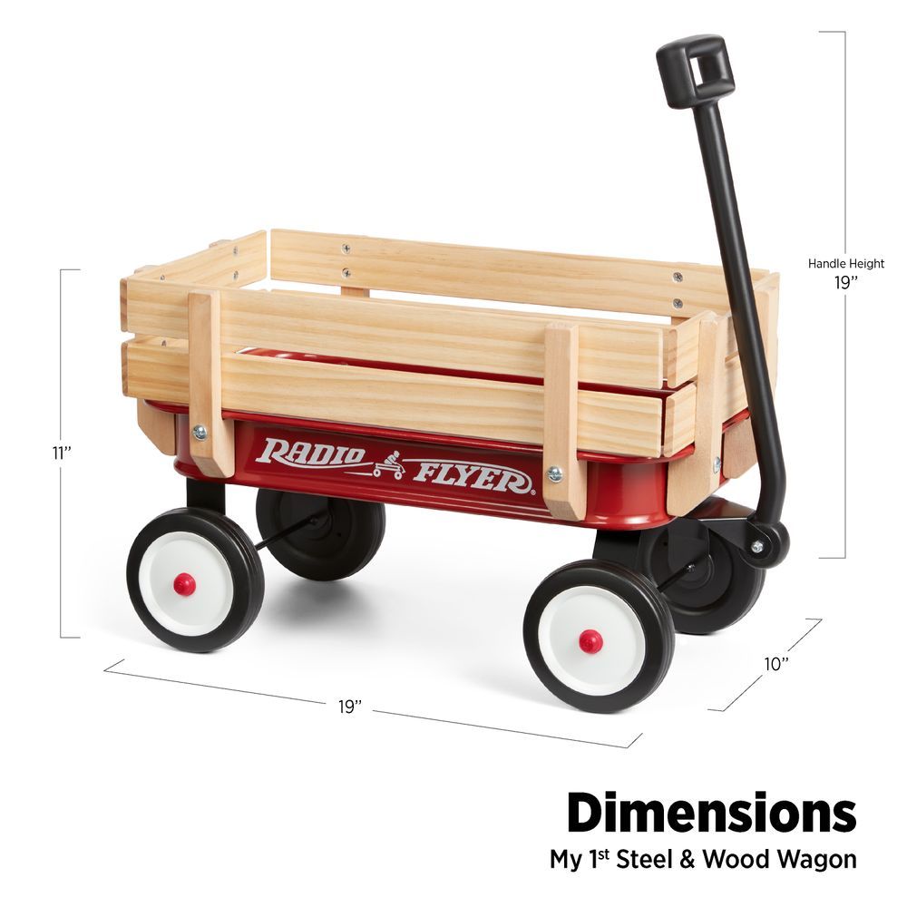 Radio Flyer - My 1st Steel & Wood Wagon