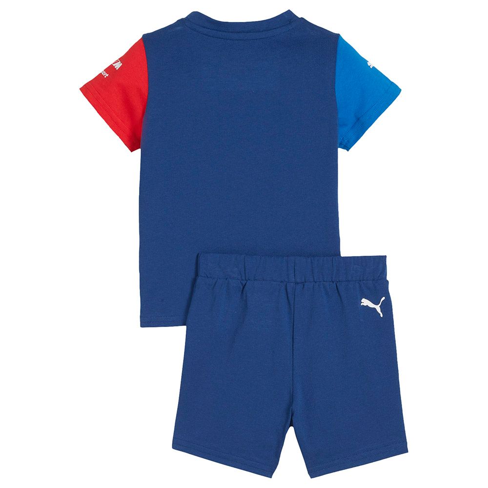 Puma - 2pc-Set - Bmw Toddler Short sleeve Set - Blue