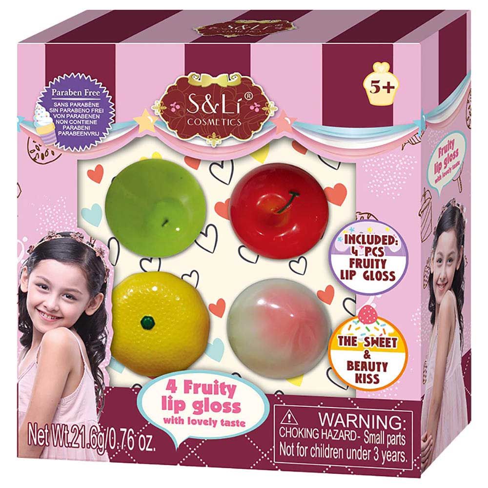 Stem - Fruity Lip Gloss With Lovely Taste - 4pcs