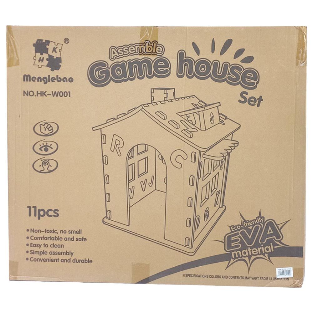 Stem - Eva High-End Game House - Brown/Blue