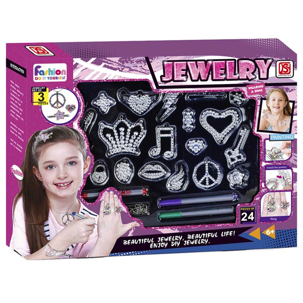 Stem - Diy Painted Jewelry Kit For Kids