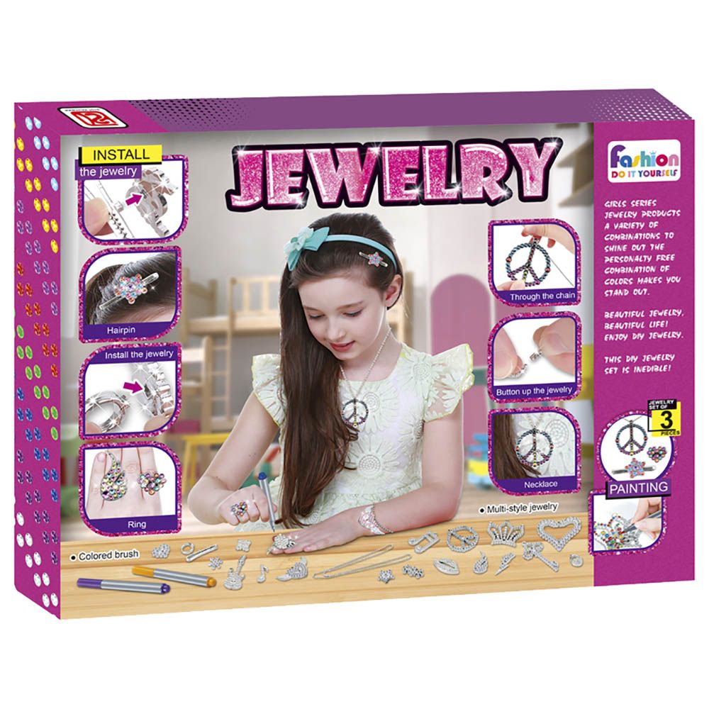 Stem - Diy Painted Jewelry Kit For Kids