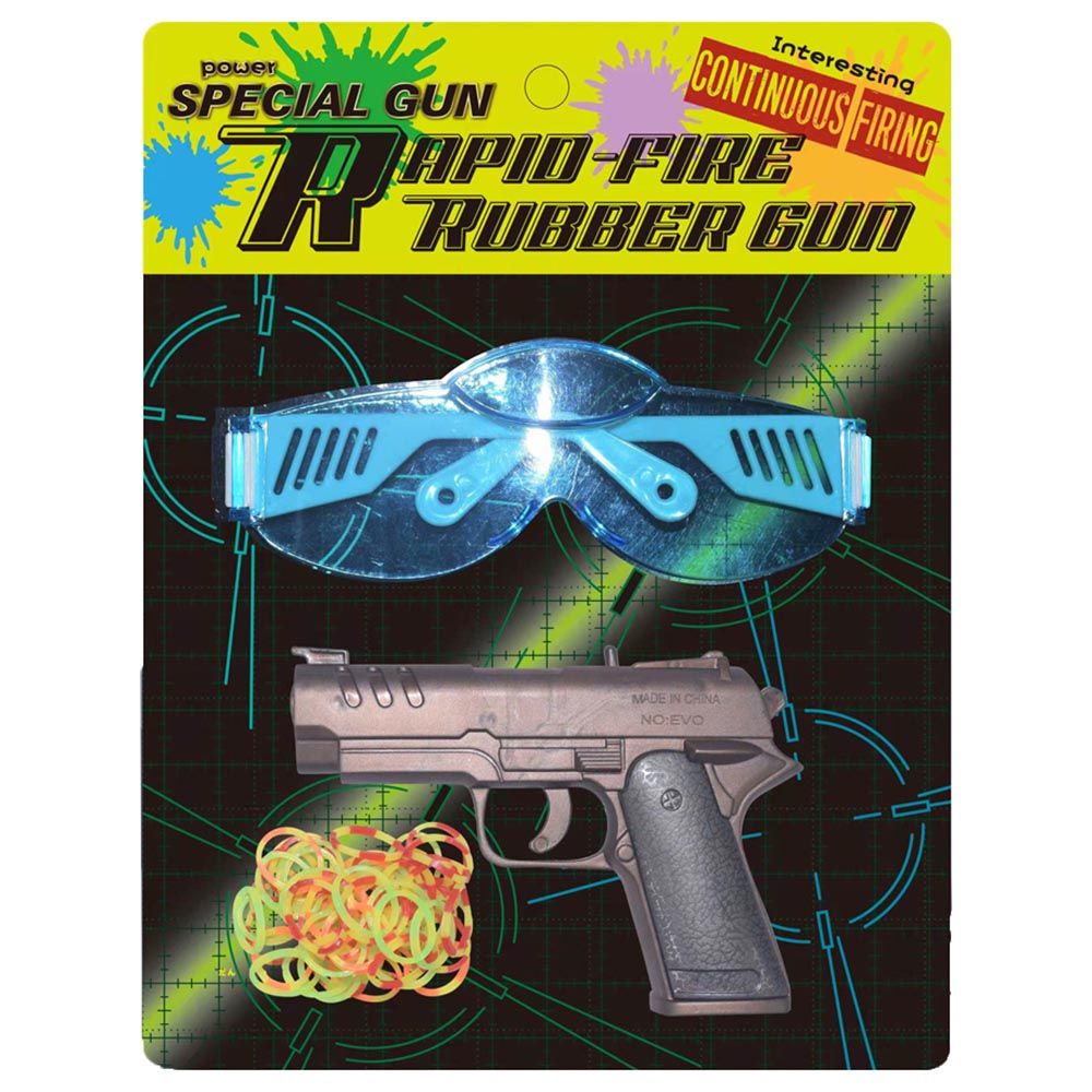 Stem - Rapid-Fire Rubber Band Shooter Gun