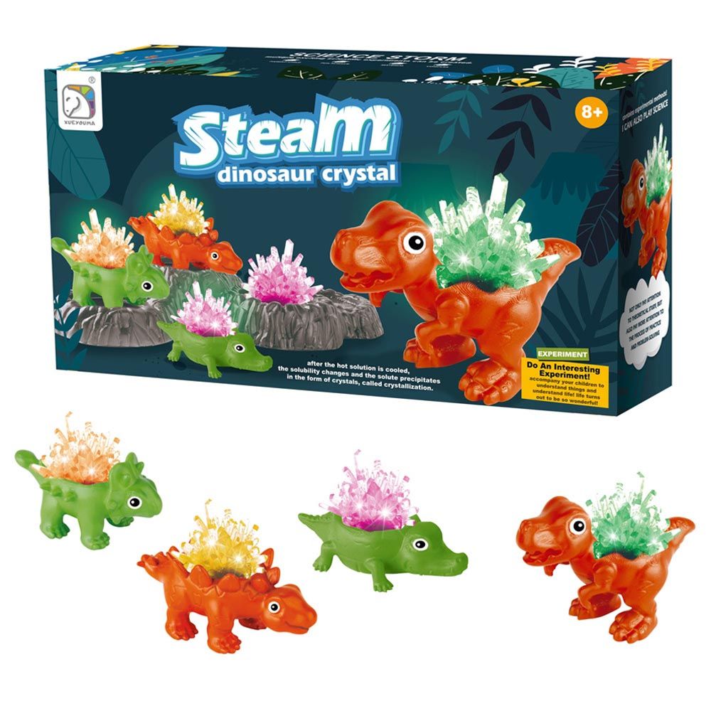 Stem - Steam Dinosaur Crystal Kit