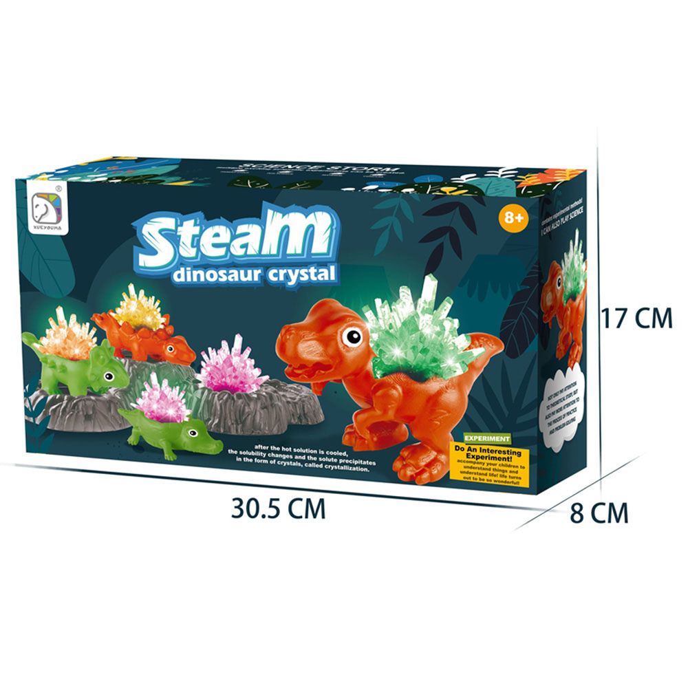 Stem - Steam Dinosaur Crystal Kit