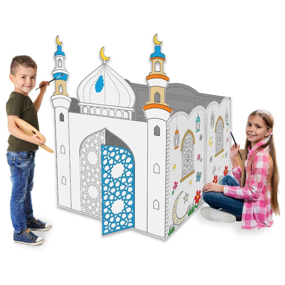 Fun Learning Store - DIY Mosque - Build And Color Your Mosque