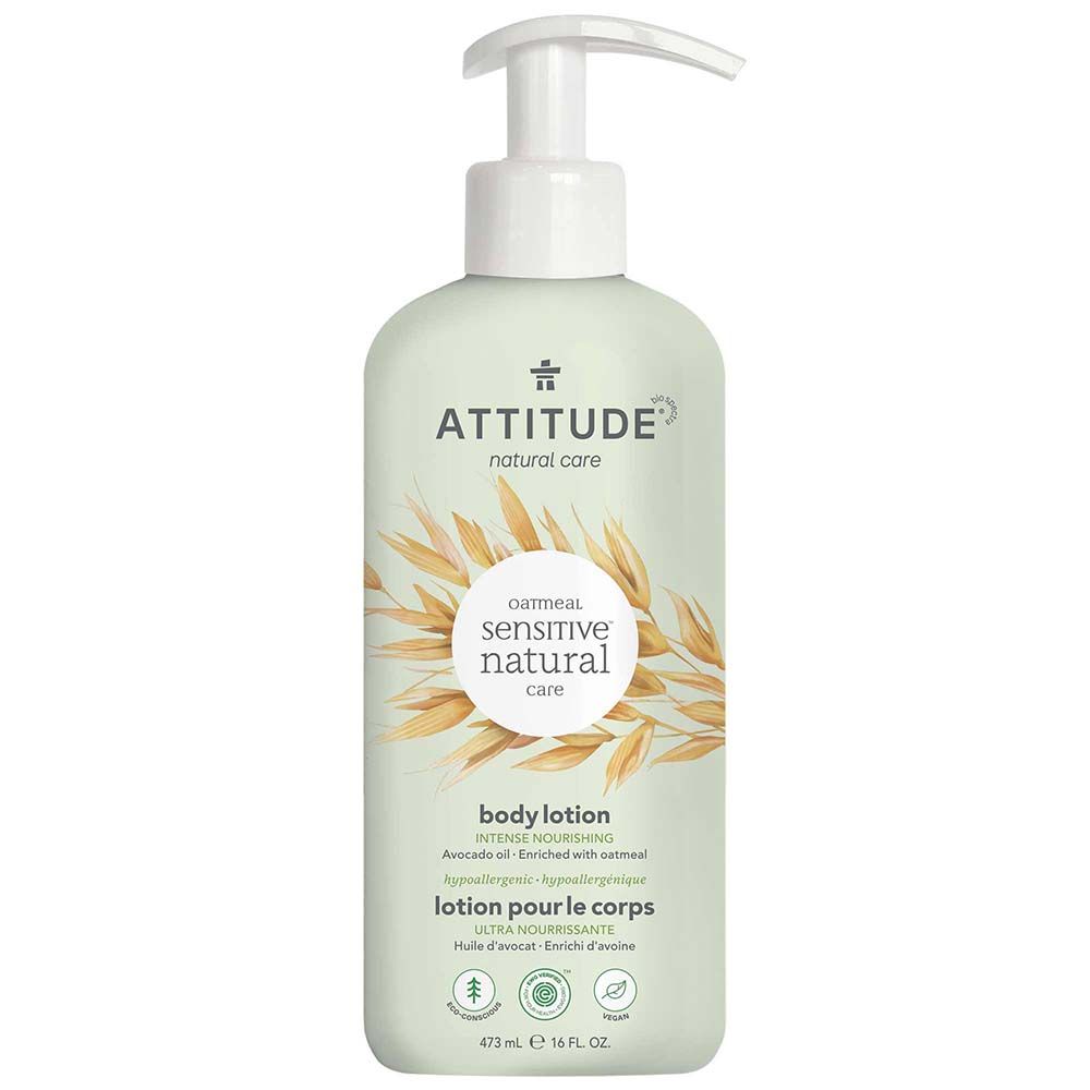 Attitude - Nourishing Body Lotion - Avocado Oil And Oatmeal - 473 ml