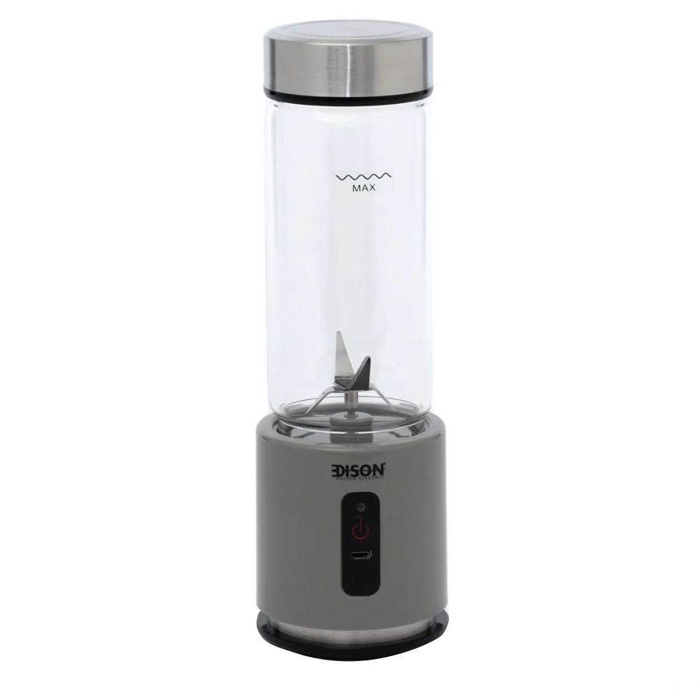 Edison - Portable Sports Blender - Grey - 350 ml - 100 W