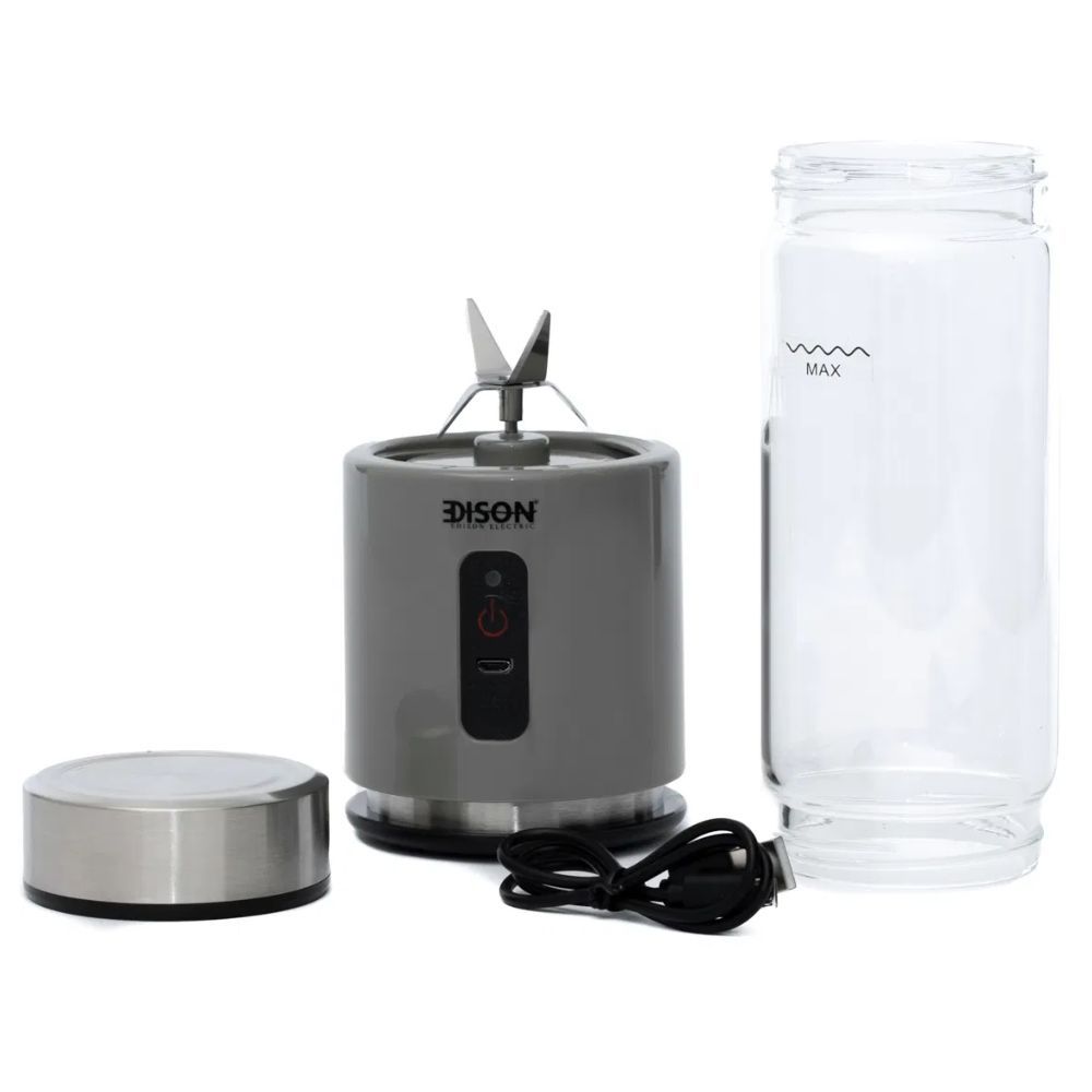 Edison - Portable Sports Blender - Grey - 350 ml - 100 W