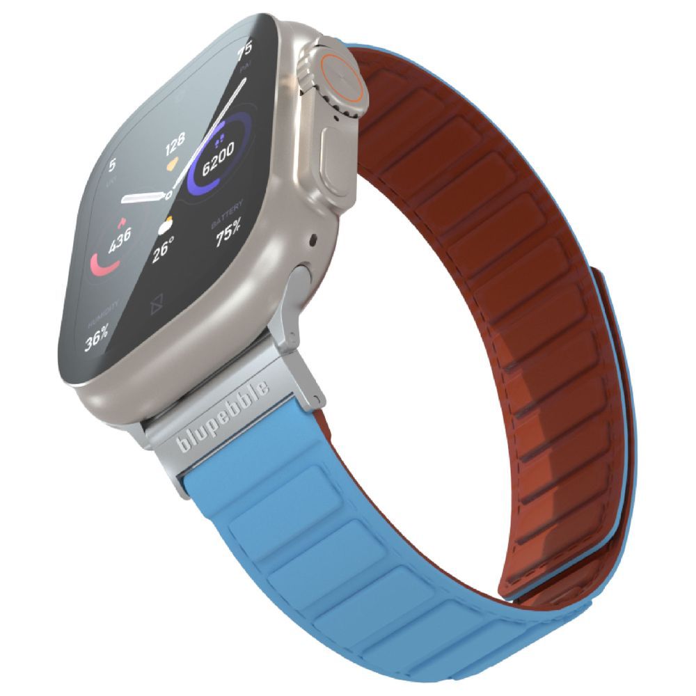 Blupebble - Reversible Magnetic Apple Watch Strap Ultra - Hochfeiler