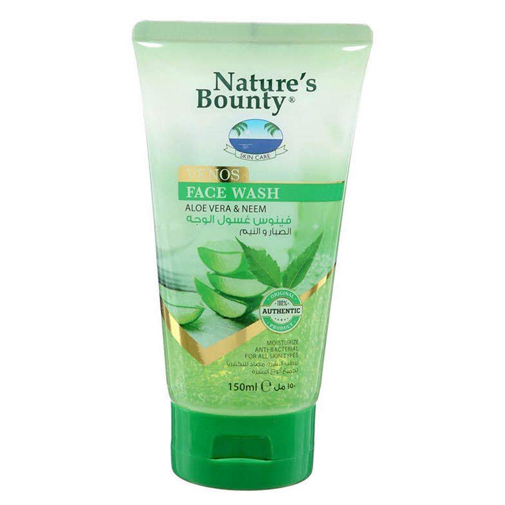 Nature's Bounty - Face Wash Neem & Aloe Vera - 150 ml