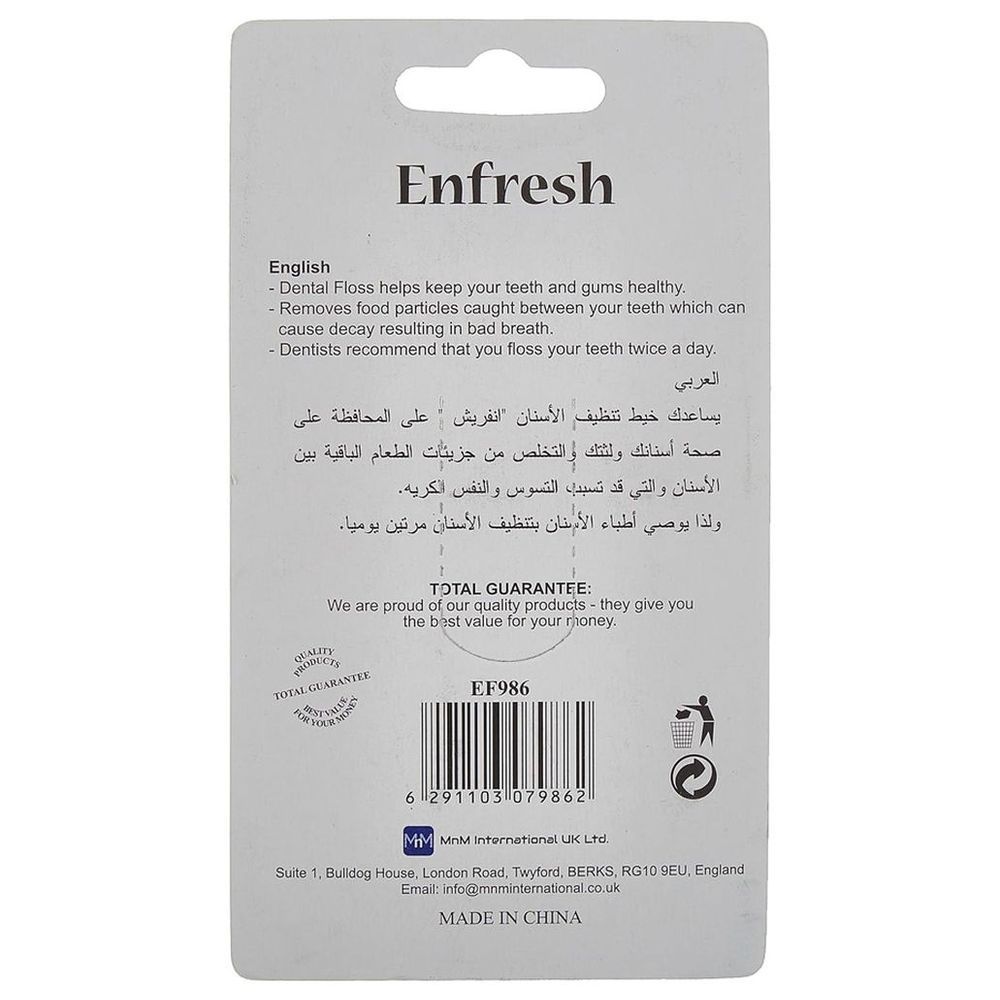 Enfresh - Dental Floss Mint Waxed - 50/55M