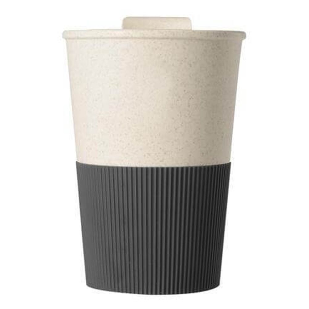 Eco-Neutral - Malta Reusable Wheatstraw Cup - Black - 350 ml