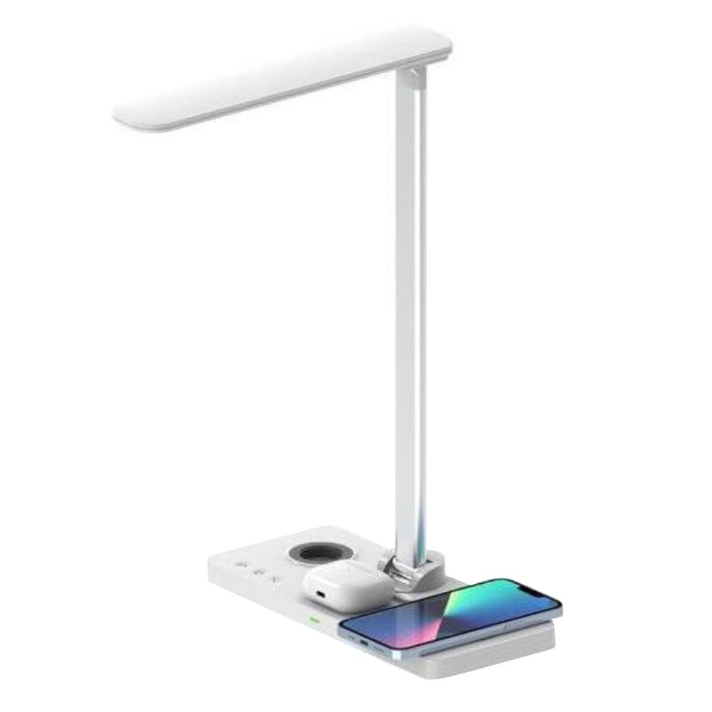 Memorii - 3-in-1 Veles Wireless Charger With Desk Lamp - White