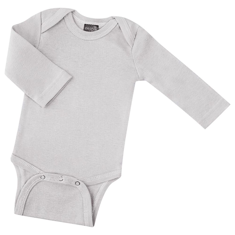 Mjolk - Long Sleeves Bodysuit - White Sand