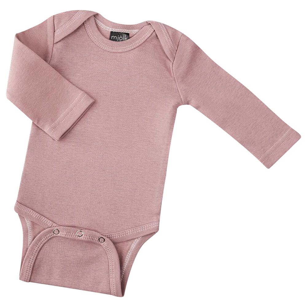 Mjolk - Long Sleeves Bodysuit - Desert Rose