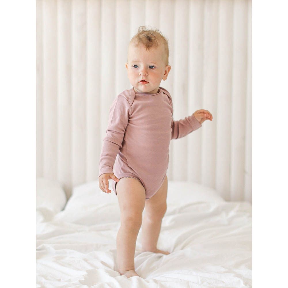 Mjolk - Long Sleeves Bodysuit - Desert Rose