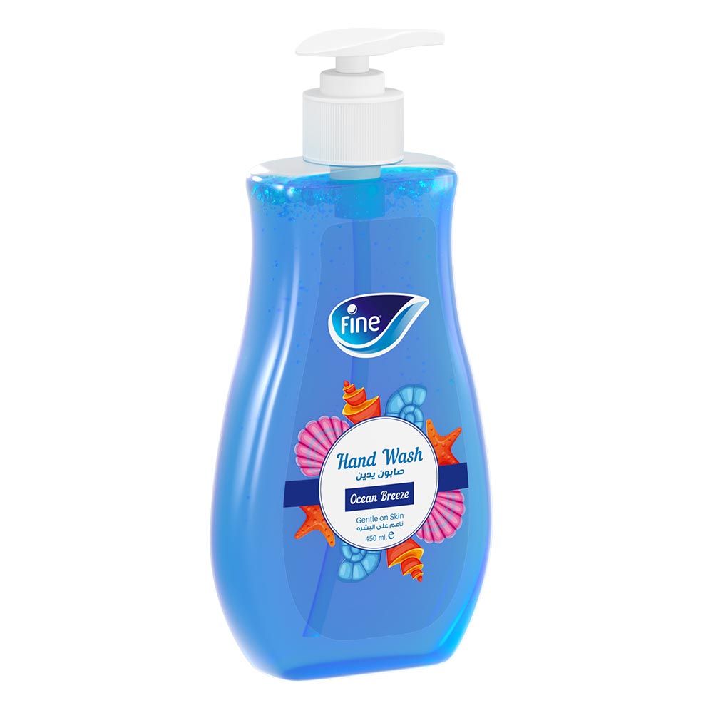 Fine - Liquid Hand Wash - Ocean Breeze - 450 ml