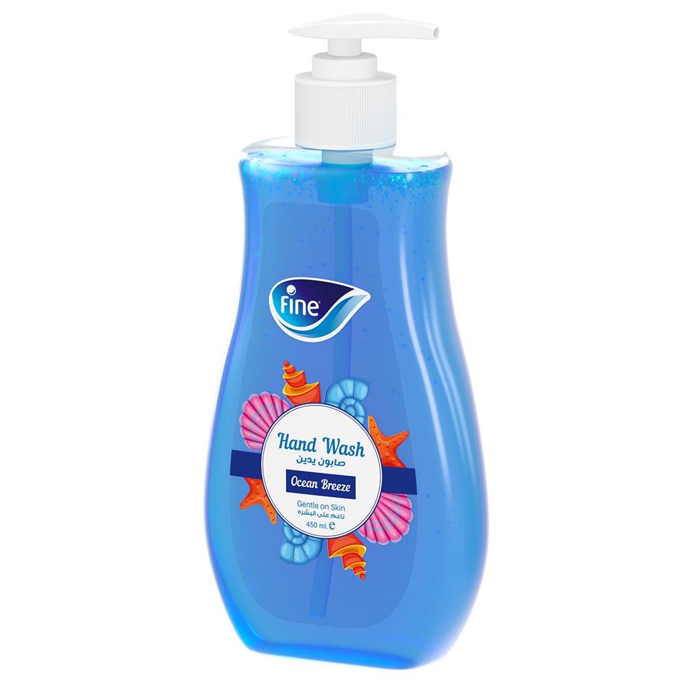 Fine - Liquid Hand Wash - Ocean Breeze - 450 ml