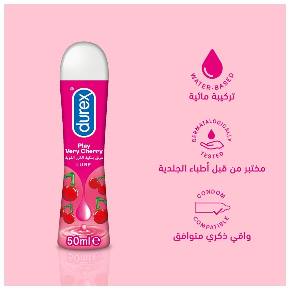 Durex - Play Lubricant - Very Cherry - 50 ml