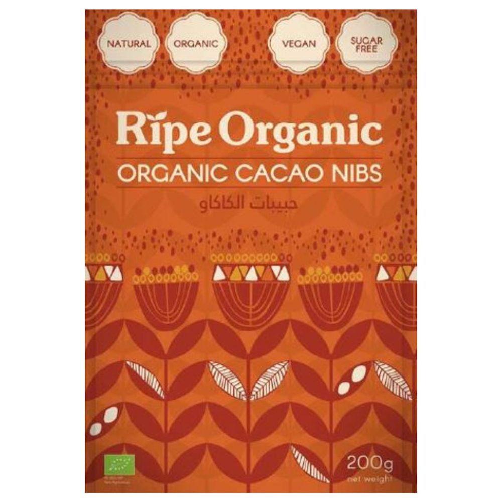 Ripe Organic - Organic Cacao Nibs - 200 g