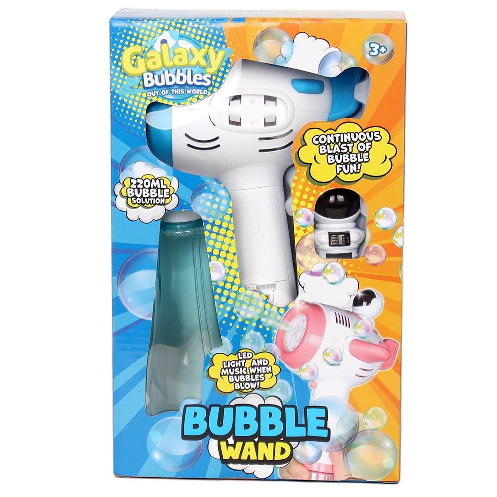 Galaxy Bubbles - Airplane Bubble Wand With 220ml Bubble Solution 1pc - Color May Vary