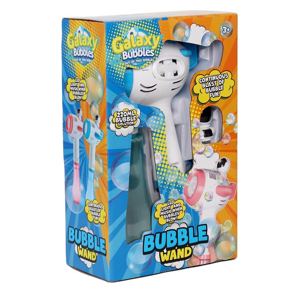 Galaxy Bubbles - Airplane Bubble Wand With 220ml Bubble Solution 1pc - Color May Vary