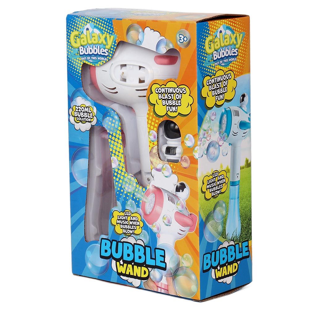 Galaxy Bubbles - Airplane Bubble Wand With 220ml Bubble Solution 1pc - Color May Vary