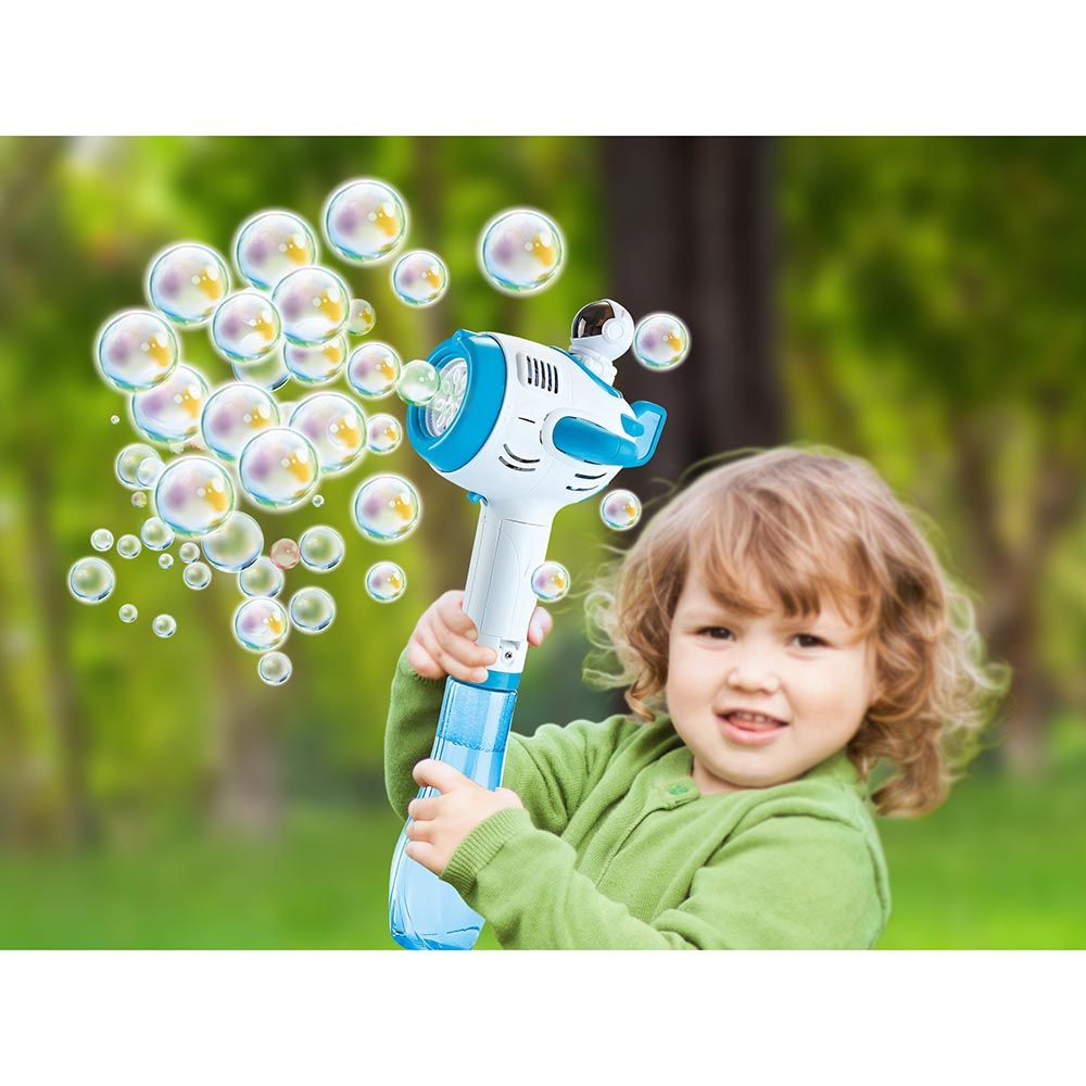 Galaxy Bubbles - Airplane Bubble Wand With 220ml Bubble Solution 1pc - Color May Vary