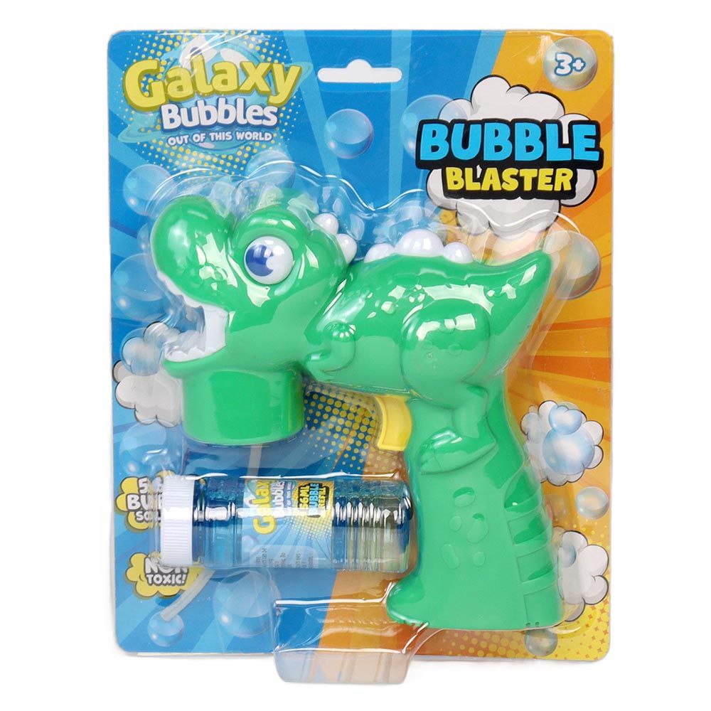 Galaxy Bubbles - Dino Bubble Shooter With 56ml Bubble Solution