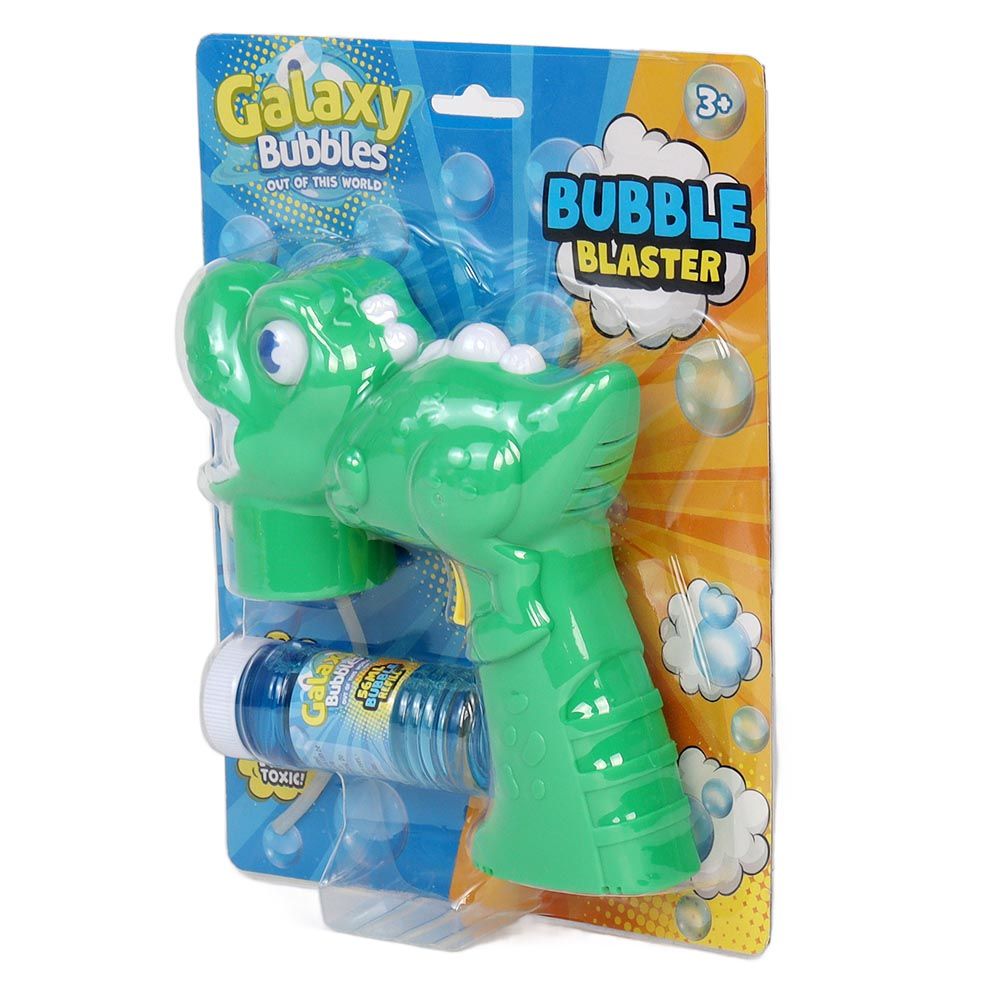 Galaxy Bubbles - Dino Bubble Shooter With 56ml Bubble Solution