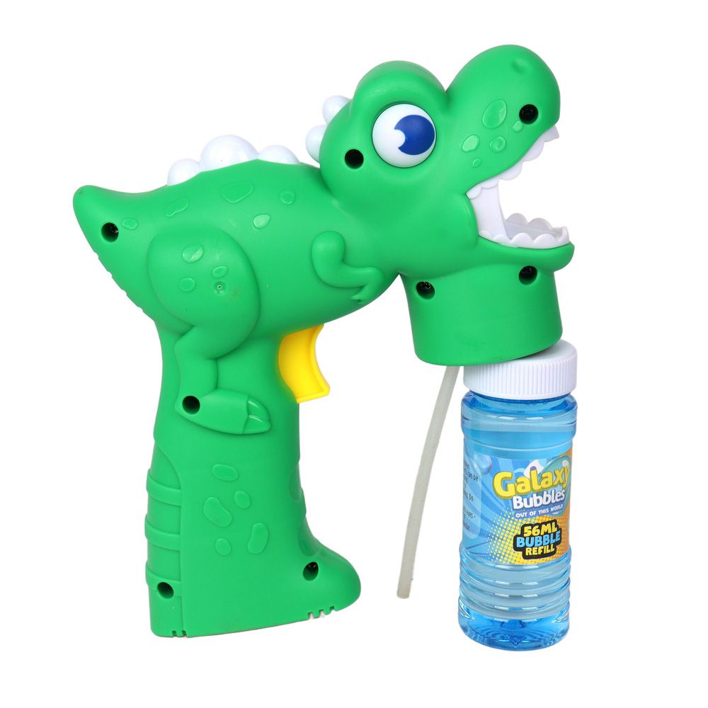 Galaxy Bubbles - Dino Bubble Shooter With 56ml Bubble Solution