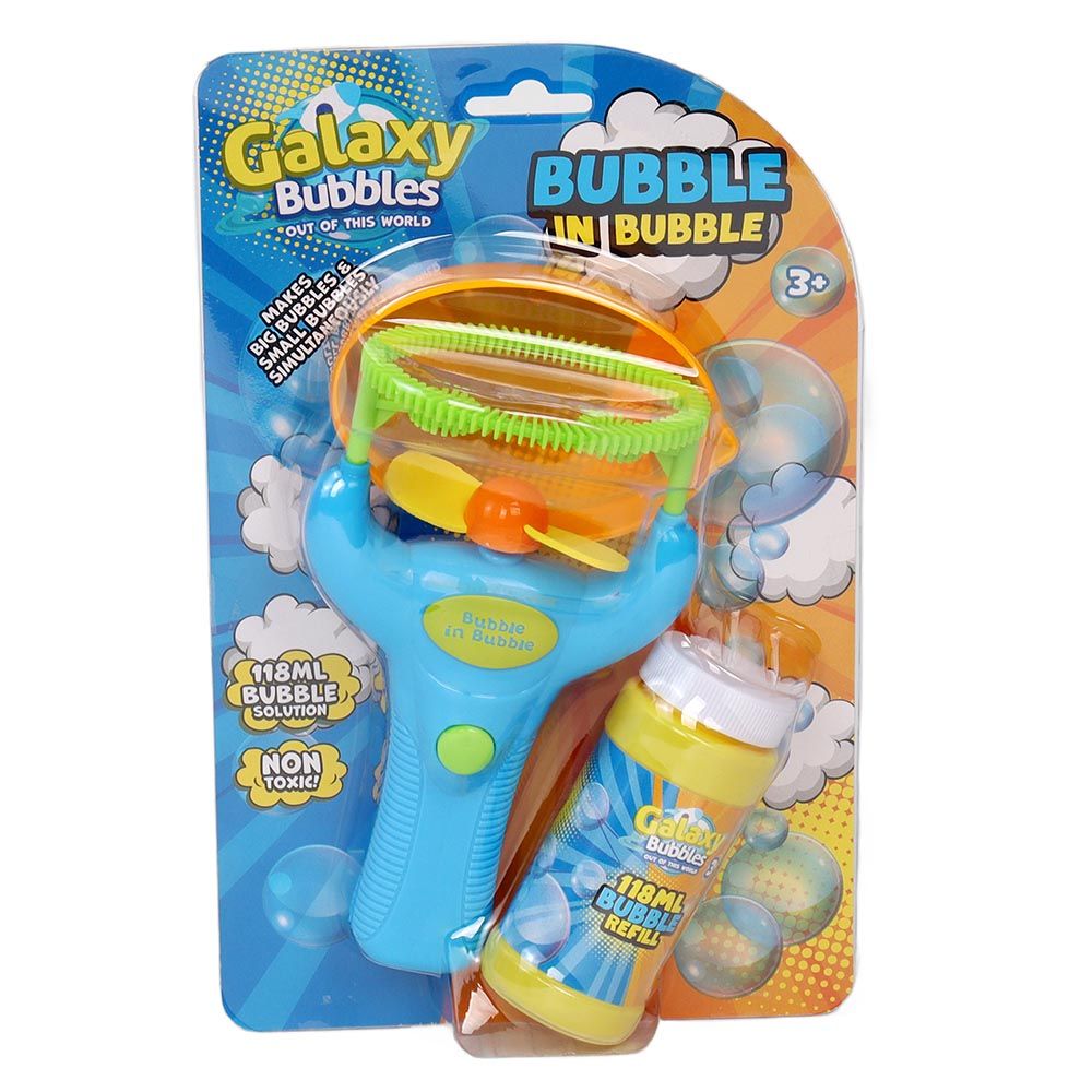 Galaxy Bubbles - Bubble Shooter With 118ml Giant Solution 1pc - Color May Vary