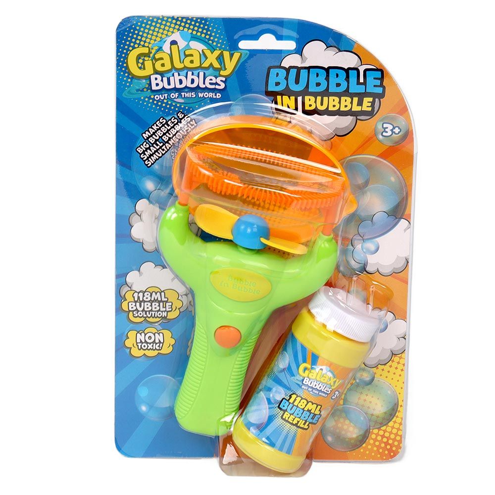 Galaxy Bubbles - Bubble Shooter With 118ml Giant Solution 1pc - Color May Vary