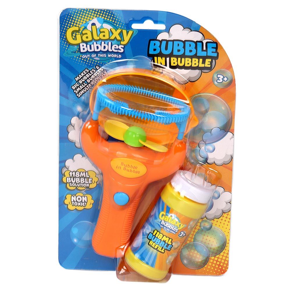 Galaxy Bubbles - Bubble Shooter With 118ml Giant Solution 1pc - Color May Vary