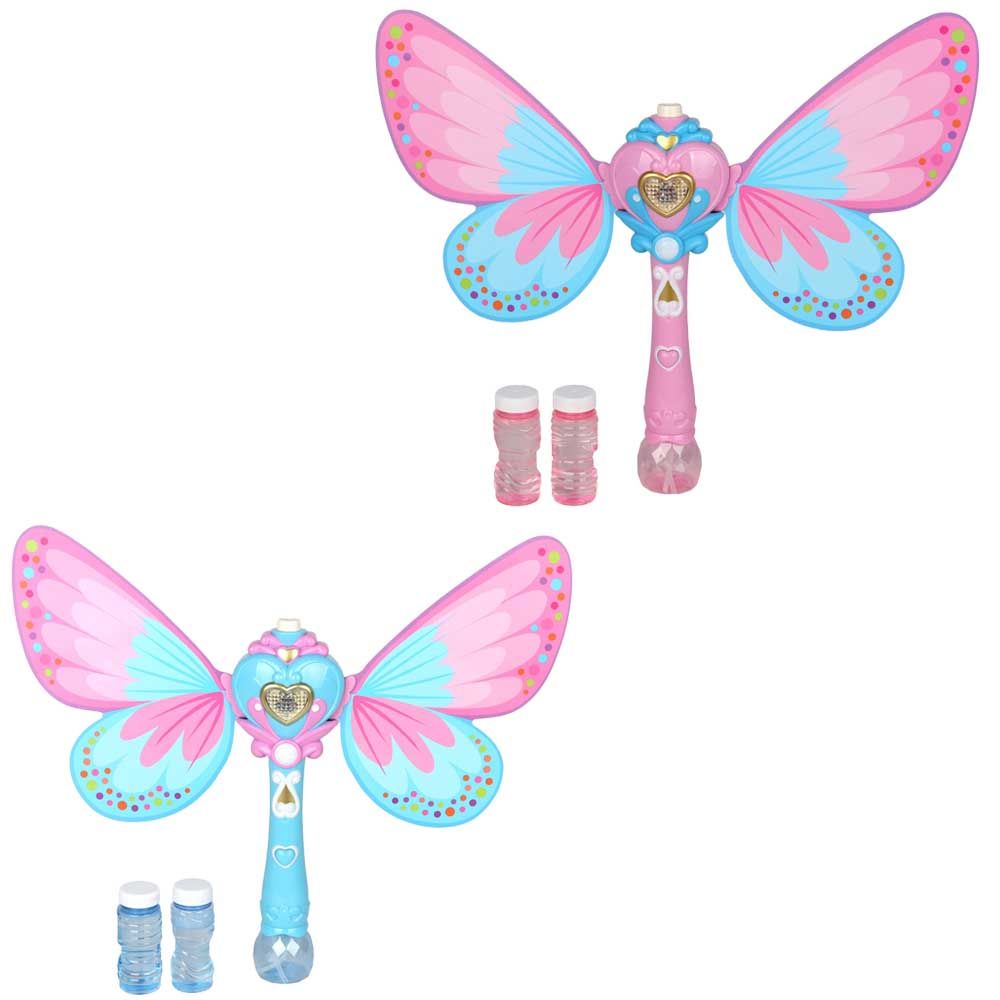 Galaxy Bubbles - Fairy Bubble Wand With 2x50ml Bubble Solution 1pc - Color May Vary